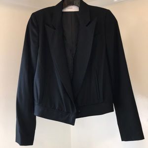 Cacharel cropped Tuxedo Jacket
